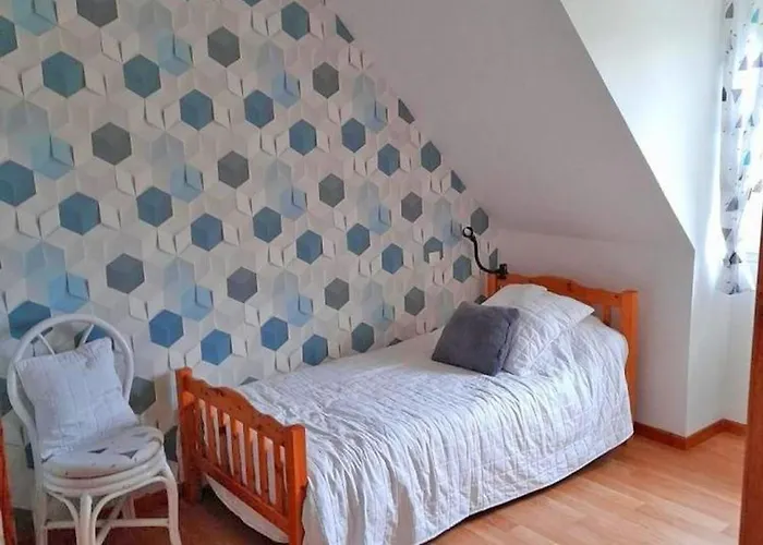 Ferienhaus Maison Au Calme Avec Grand Jardin, Proche Plages Et Chocolaterie, Ideale Familles Et Randonneurs - Fr-1-376-119