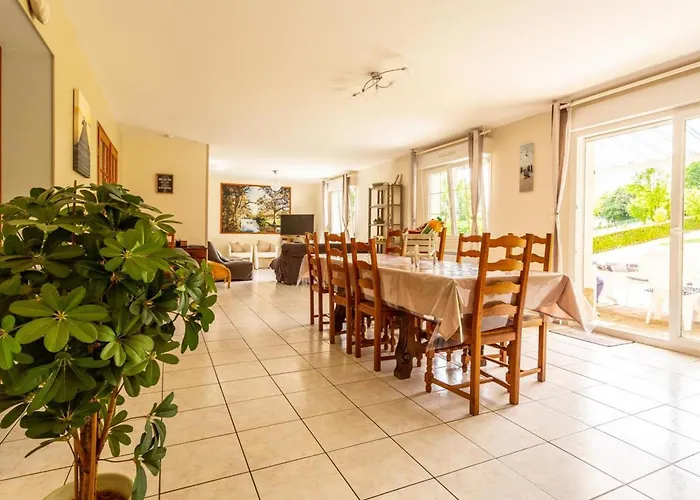 Ferienhaus Maison Au Calme Avec Grand Jardin, Proche Plages Et Chocolaterie, Ideale Familles Et Randonneurs - Fr-1-376-119