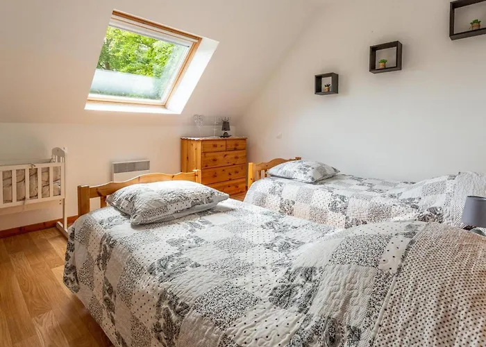 Ferienhaus Maison Au Calme Avec Grand Jardin, Proche Plages Et Chocolaterie, Ideale Familles Et Randonneurs - Fr-1-376-119 *